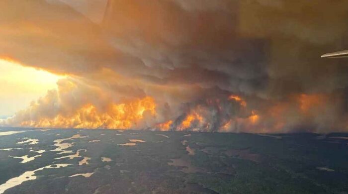 Canada declares state of emergency as wildfires rage - Ethnic ...